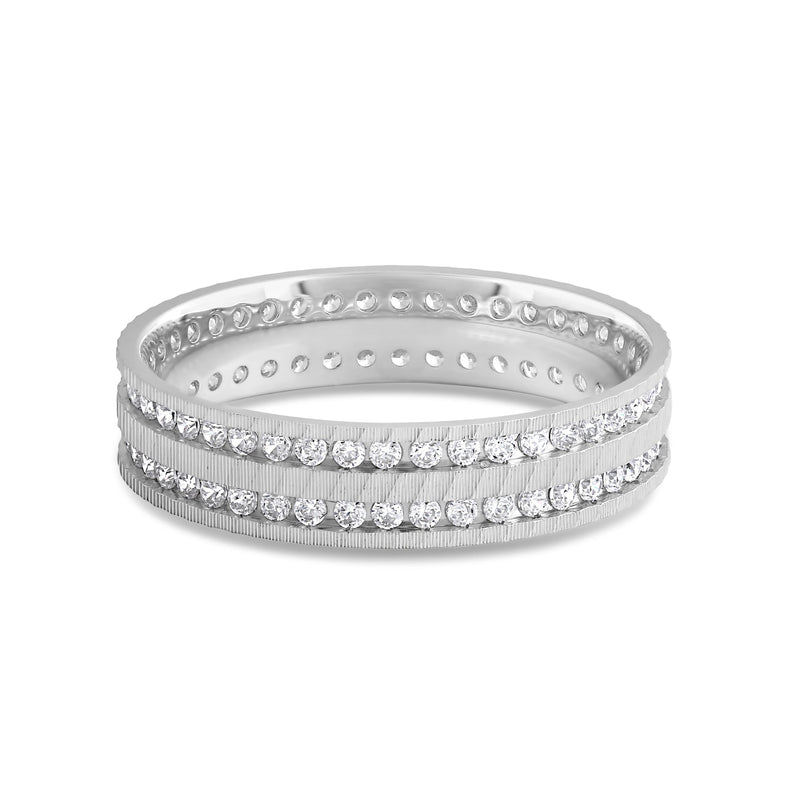 Layered Wave Men's Ring