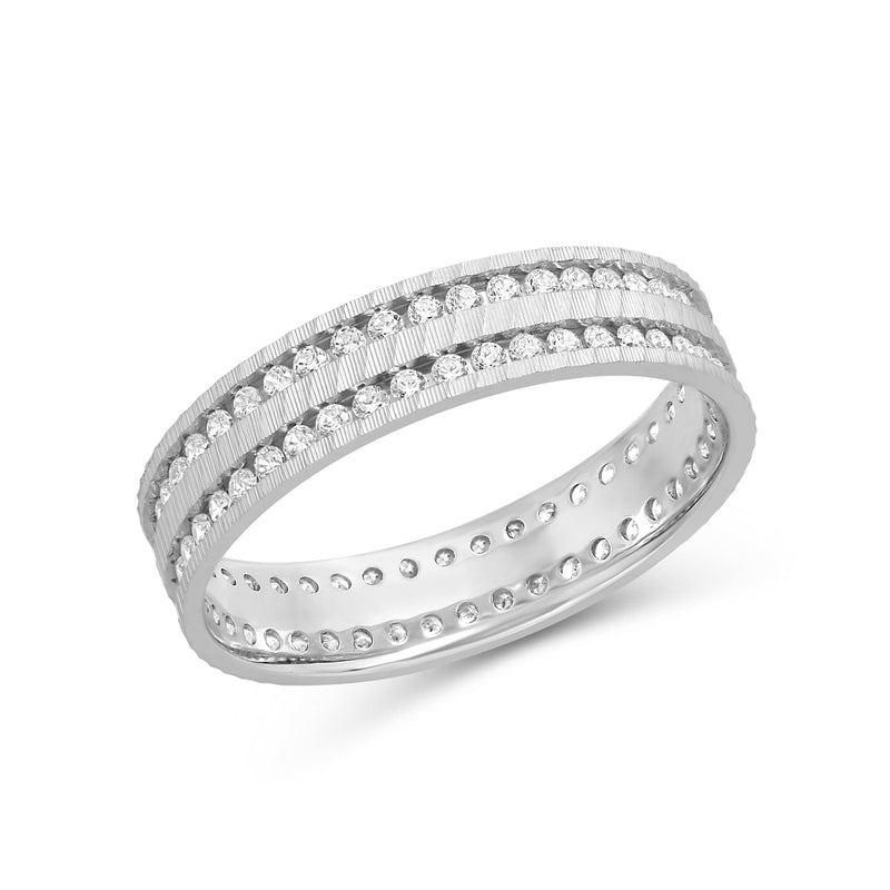 Layered Wave Men's Ring
