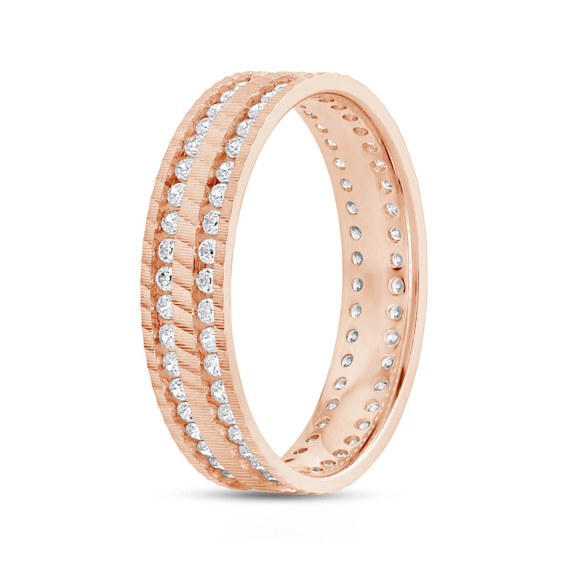 Layered Wave Men's Ring