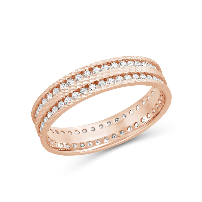 Layered Wave Men's Ring