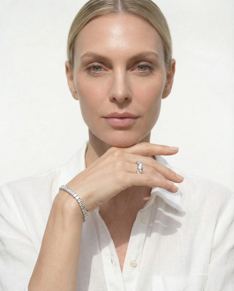 Emerald Tennis Bracelet