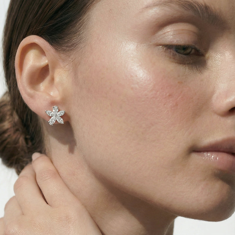 Plumeria Studs