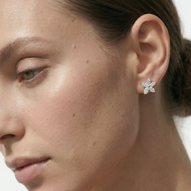 Plumeria Studs