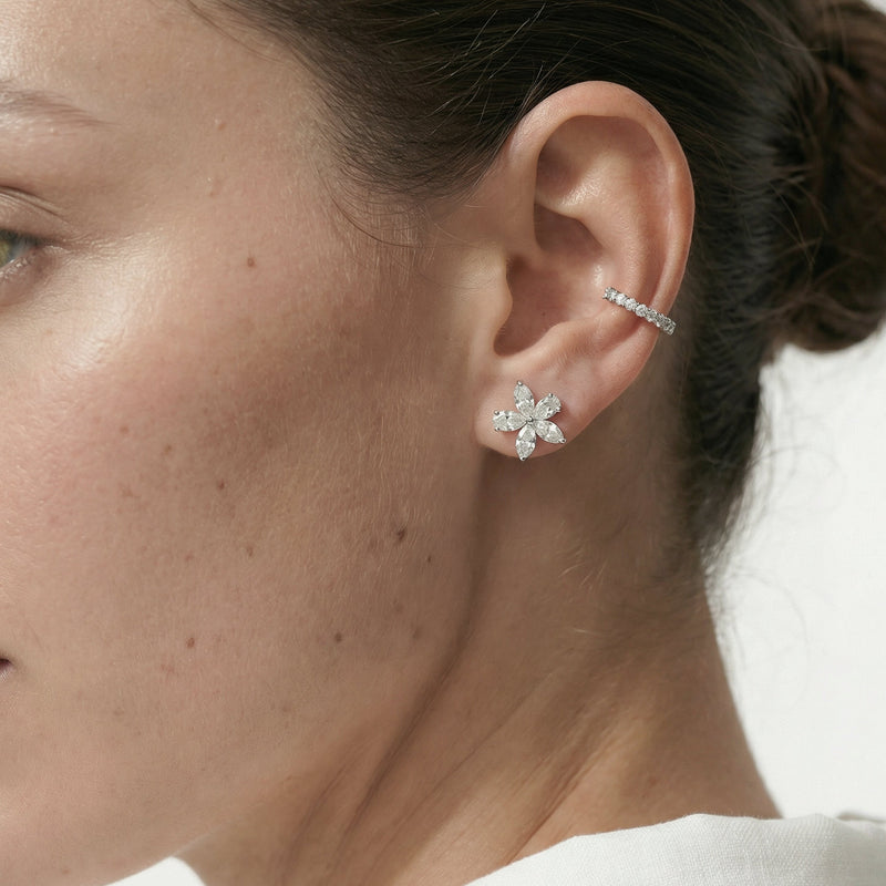 Plumeria Studs