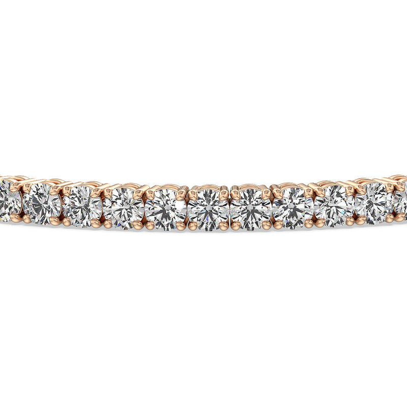 Four Prong Lab Diamond Tennis Bracelet