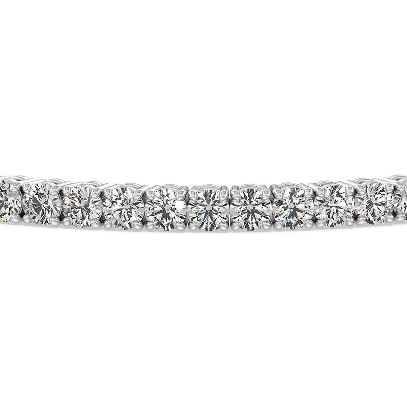 Four Prong Lab Diamond Tennis Bracelet