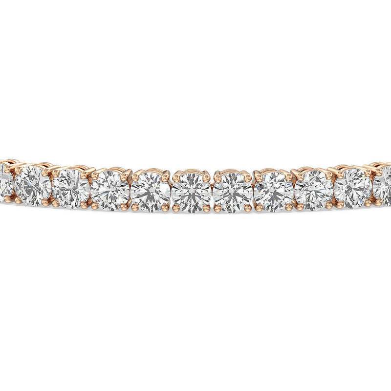 Four Prong Lab Diamond Tennis Bracelet