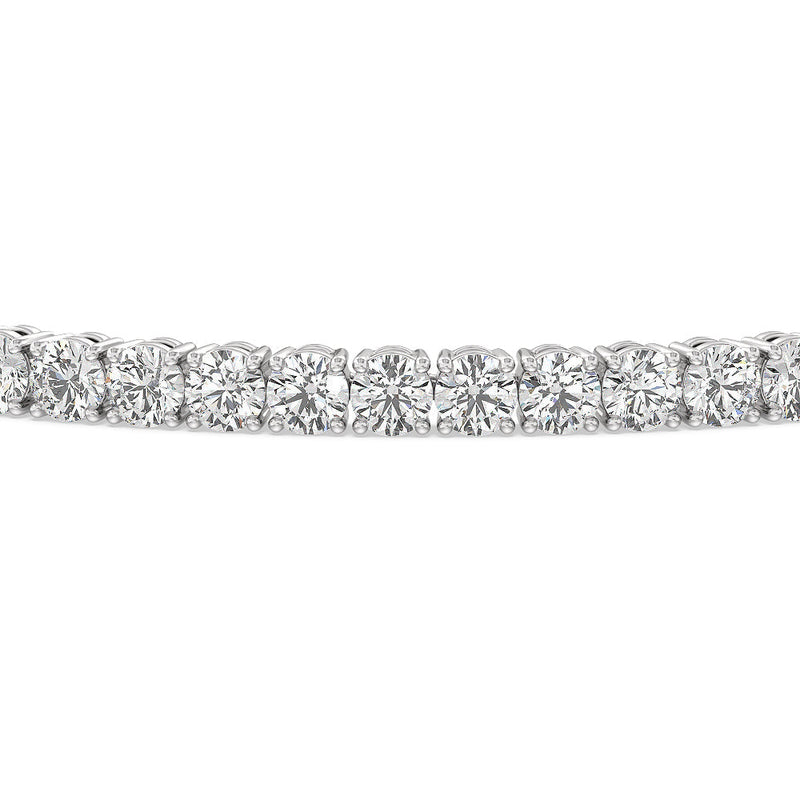 Four Prong Lab Diamond Tennis Bracelet