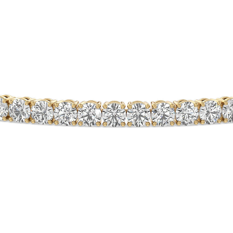 Four Prong Lab Diamond Tennis Bracelet