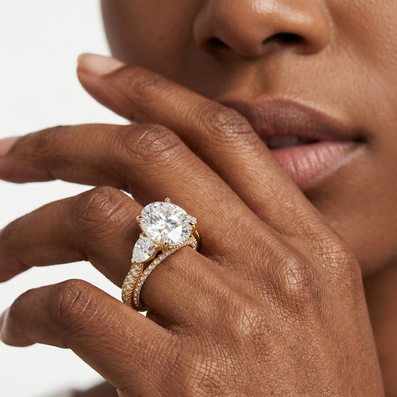The W Crest Engagement Ring