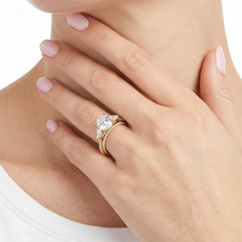 The W Crest Engagement Ring