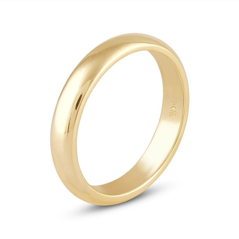 Men's Low Dome Comfort Fit Band