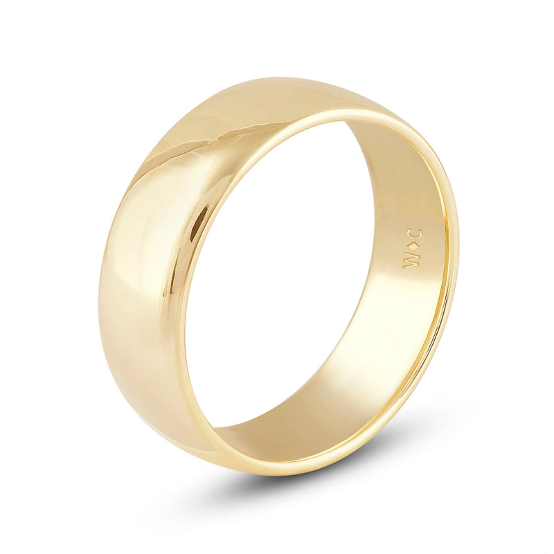 Men's Low Dome Comfort Fit Band