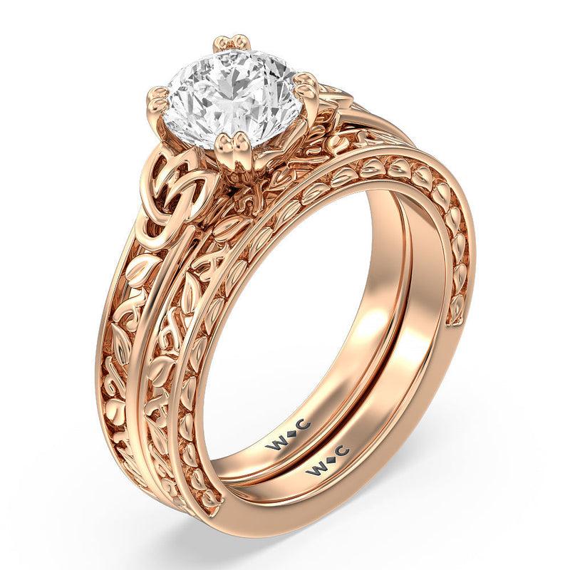 The Seraphine Celtic Wedding Band