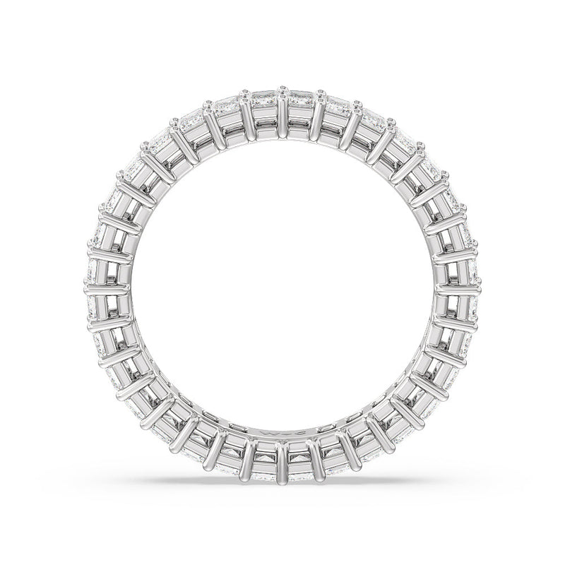 Emerald Cut Diamond Eternity Ring