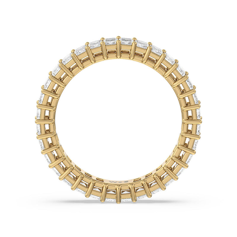 Emerald Cut Diamond Eternity Ring
