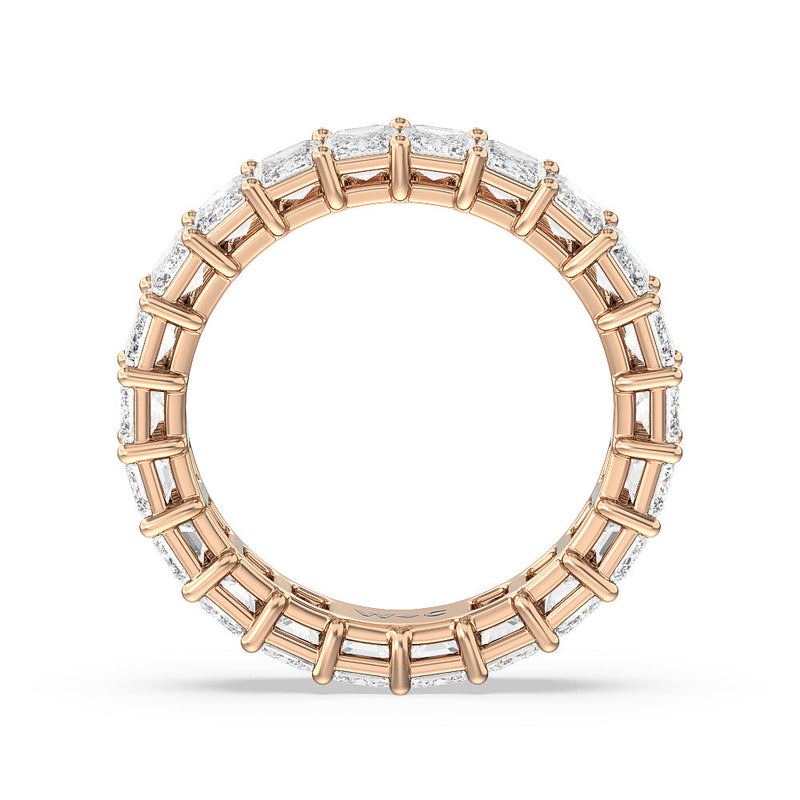 Emerald Cut Diamond Eternity Ring