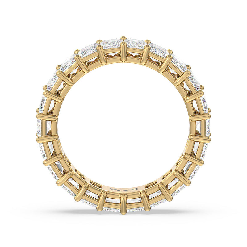 Emerald Cut Diamond Eternity Ring