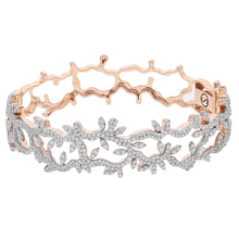 Load image into Gallery viewer, Lady Earth Forest Diamond Bangle
