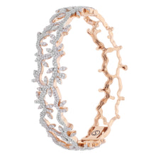 Load image into Gallery viewer, Lady Earth Forest Diamond Bangle
