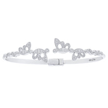 Load image into Gallery viewer, Skyward Bound Butterfly Diamond Bangle
