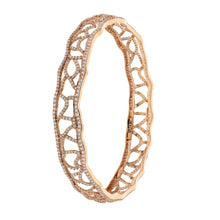 Load image into Gallery viewer, Elements Lattice Diamond Bangle
