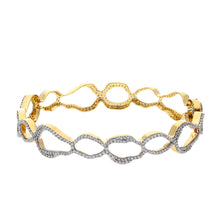 Load image into Gallery viewer, Elements Curvestone Diamond Bangle
