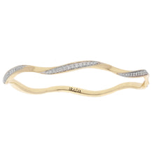 Load image into Gallery viewer, Surfwave Diamond Bangle
