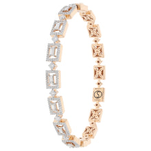 Load image into Gallery viewer, Movement Diamond Bangle
