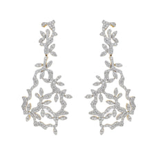 Load image into Gallery viewer, Lady Earth Forest Diamond Earrings
