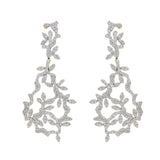 Lady Earth Forest Diamond Earrings