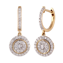 Load image into Gallery viewer, Aura Dangle Diamond Earrings
