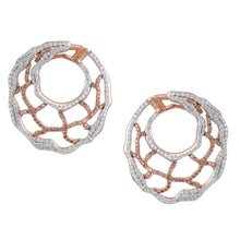 Load image into Gallery viewer, Elements Spiral Diamond Earrings
