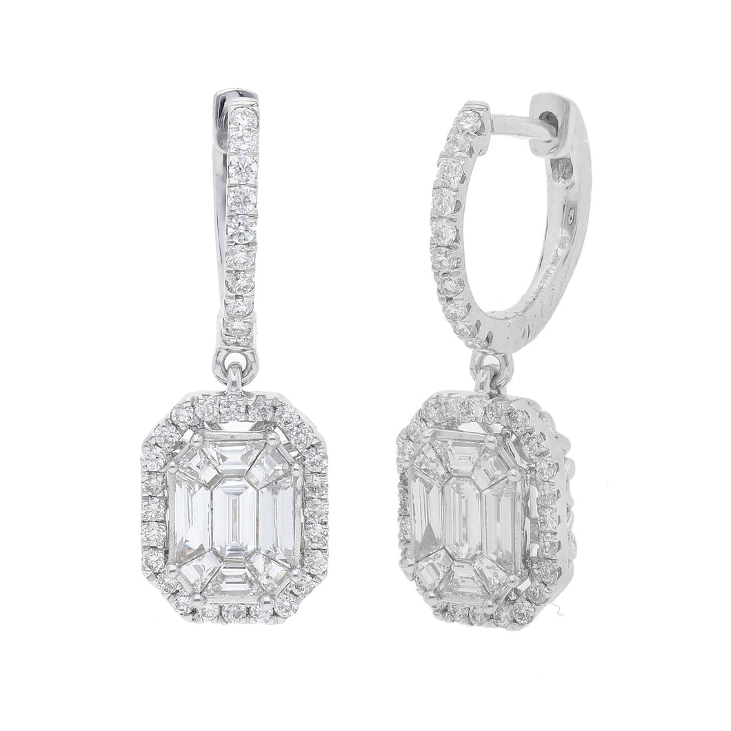 Snowdrop Diamond Earrings