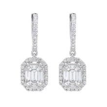 Load image into Gallery viewer, Snowdrop Diamond Earrings
