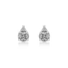 Load image into Gallery viewer, Pera Diamond Earrings
