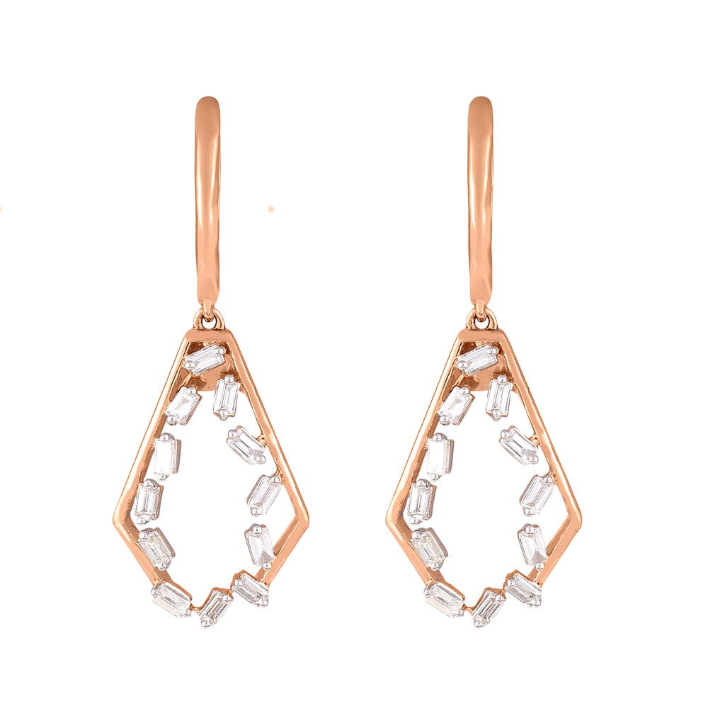 Scatter Waltz Eccentric Diamond Earrings