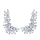 Scatter Waltz Icicle Diamond Earrings