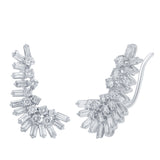 Scatter Waltz Icicle Diamond Earrings