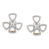 Elements Pinwheel Diamond Earrings