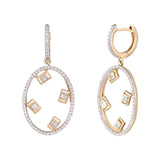 Regalia Castle Diamond Earrings