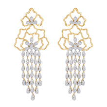 Load image into Gallery viewer, Freeflowing Cascade Diamond Earrings
