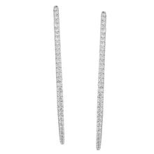 Load image into Gallery viewer, Circled Loops Diamond Earrings

