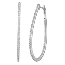 Load image into Gallery viewer, Circled Loops Diamond Earrings
