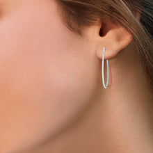 Load image into Gallery viewer, Circled Loops Diamond Earrings
