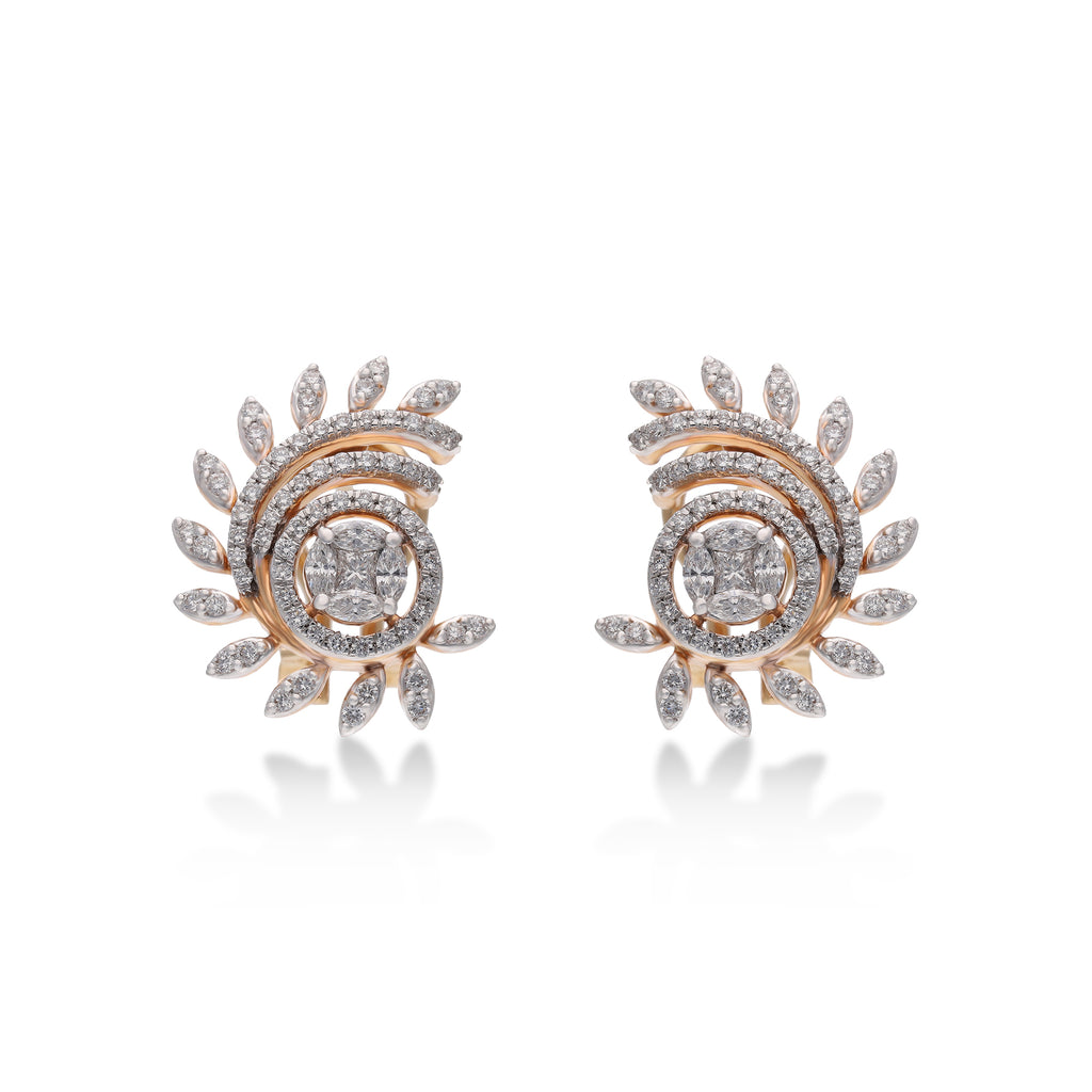 One Solaris Diamond Earrings