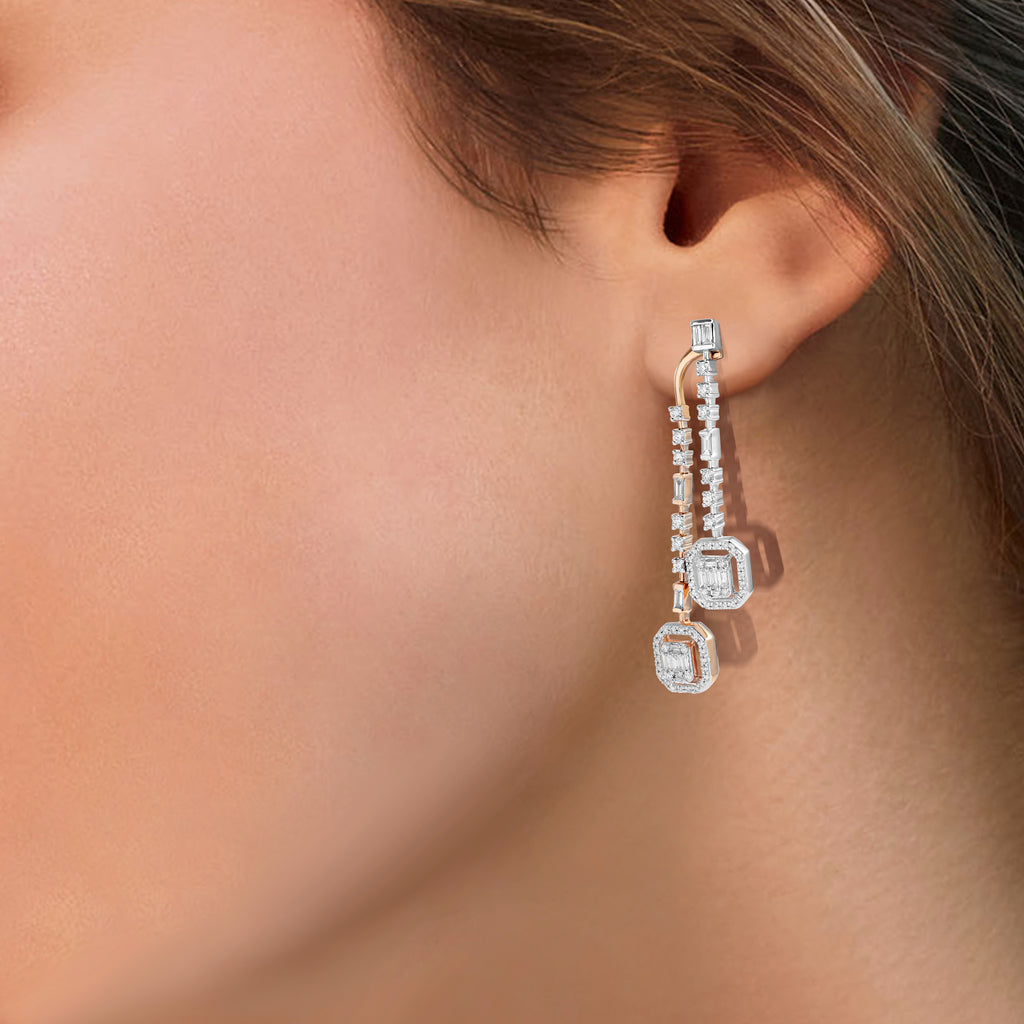 One Roxanna Diamond Earrings*