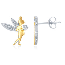 Load image into Gallery viewer, Tinker Bell Earrings with 1/20 cttw Diamonds

