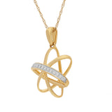 Starring You Revolve Diamond Pendant