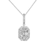 Unity Drop Diamond Pendant